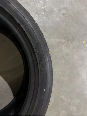 vand 4 cauciucuri vara dunlop 245 / 40 / r18 profil bun  - imagine 2
