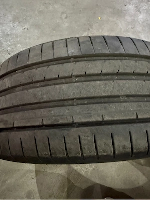 vand 4 cauciucuri vara dunlop 245 / 40 / r18 profil bun  - imagine 5
