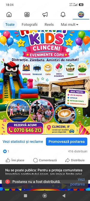 Spatiu de inchiriat pentru evenimente