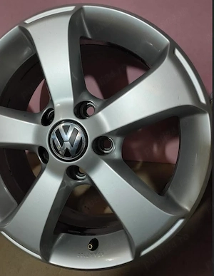 Jante originale VW R16 5x112  - imagine 2