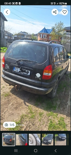 schim opel zafira A,1.6 16v +GPL