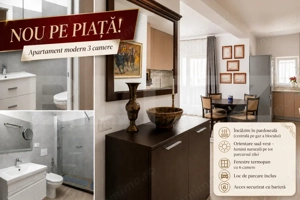  Apartament 3 camere Premium | Tractorul | Mobilat & Utilat & Parcare inclusa 