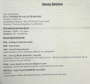 De vanzare SKODA KODIAQ 2.0 benzina 190cp DSG - imagine 6