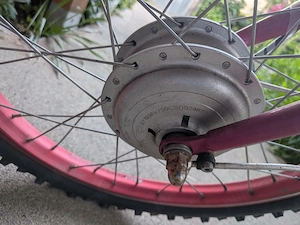 Bicicleta electrica 20 inch copii