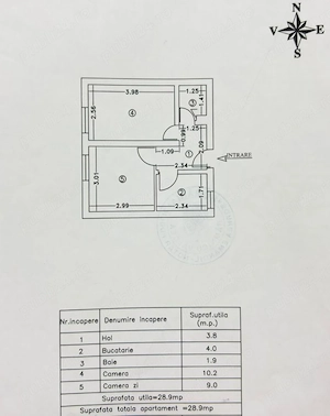 Apartament doua camere, zona Nord - imagine 9