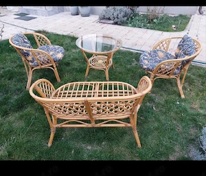 mobilier grădină ratan