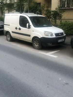Fiat Doblo, 2008, diesel, 220.000 km, alb - imagine 2