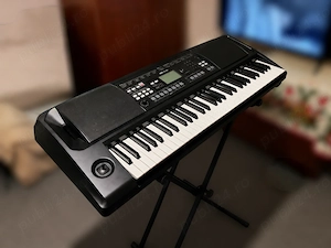 Korg EK-50 + stativ + geantă SEQUENZ căptușită + alimentator   stare foarte bună