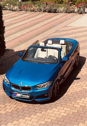 BMW Seria 2 Cabrio 220d M Sport   190 CP Doar 69.600 km Unic proprietar - imagine 2