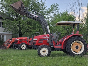 Tractor japonez yanmar 4x4 cu incarcator frontal - imagine 3