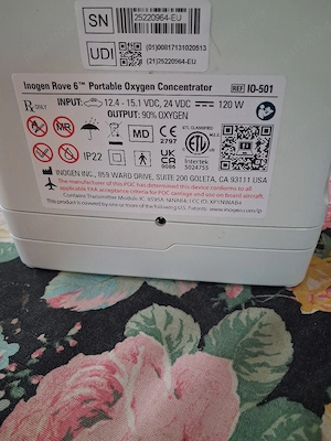 Concentrator de oxigen portabil  - imagine 2