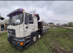 Camion MAN 26.293 (26 Tone) cu Automacara Palfinger PK 26000 (Braț 12m) - imagine 3