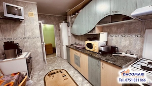 Apartament 3 camere, 67 mp, 2 balcoane, mobilat și utilat.