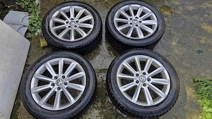 Jante originale VW London R17 + senzori presiune - imagine 2