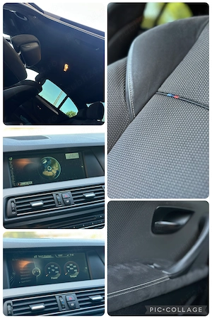 BMW Seria 5 F10 520d, PACHET M Fabrica, Garanții active, ISTORIC, Mașina personală!  - imagine 8