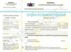 Diplomă de Calificare Rapidă   FĂRĂ CURSURI, pe baza experienței.