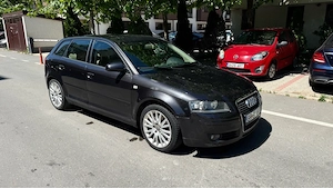 Audi A3 Automat DSG 2.0 tfsi, interior piele, nagivatie, 201CP  - imagine 2