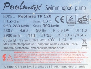 Vând pompa de piscina