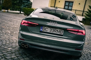 Audi A5 I 3.0D Quattro B&O I 3xSline I Matrix I 360  I Nardo Grey  - imagine 5