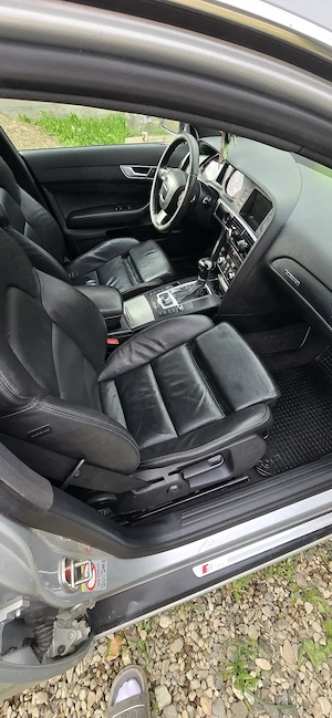 Audi A6 C6 3.0L 285 CP 2008 07 automată padele trapa  - imagine 6