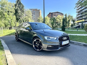Audi A3 Sportback 2.0 TDI 150 CP S-Tronic | S-Line | Bi-Xenon | LED | ACC | Piele | Istoric Complet - imagine 2