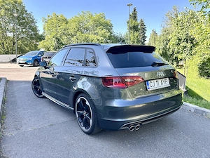 Audi A3 Sportback 2.0 TDI 150 CP S-Tronic | S-Line | Bi-Xenon | LED | ACC | Piele | Istoric Complet - imagine 4