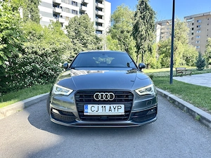Audi A3 Sportback 2.0 TDI 150 CP S-Tronic | S-Line | Bi-Xenon | LED | ACC | Piele | Istoric Complet - imagine 8
