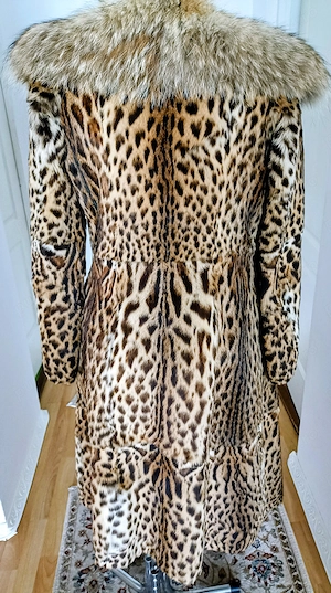 Ocazie! Blana naturala lux Lynx, S M, 3000 lei 