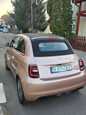 Fiat 500e Electric -  Decapotabil - TVA deductibil - imagine 4