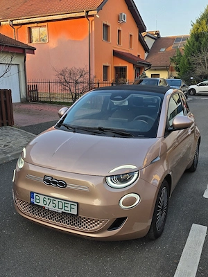 Fiat 500e Electric -  Decapotabil - TVA deductibil - imagine 5