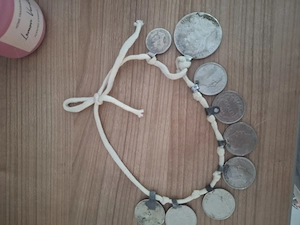 Vand salba cu taleri de argint