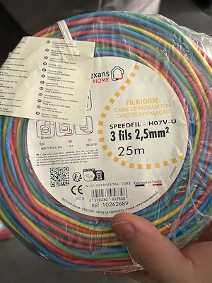 Cablu electric Nexans 3x2.5 mm  25m NOU