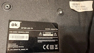 Tv O.K. odl32652h-tb,5844-A3M31G-op10