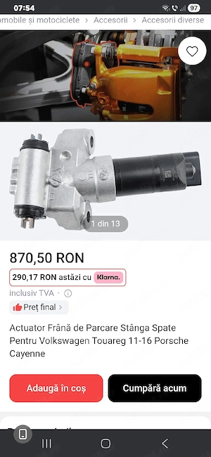 Actuator frină