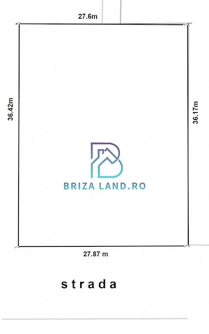 Bucurestii Noi, Laminorului, teren 1007 mp, d=27.87m, liber - imagine 5