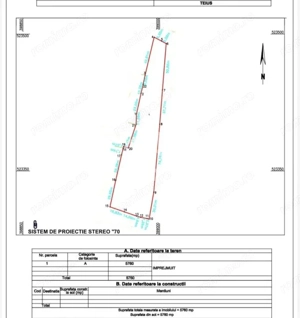 Teren intravilan 5760 mp | UTILITATI | Teius | POSIBILITATE DE PARCELARE!  - imagine 2