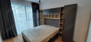 Apartament de închiriat 2 camere Nusco City Pipera | Vedere către grădina - imagine 2