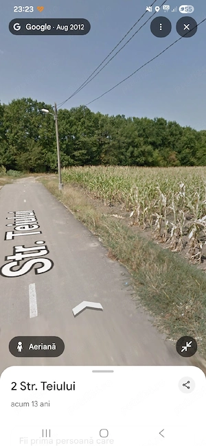 Teren 5200 mp Poiana lui Stânga, Str. Teiului, la pădure   Termen lung   Drept de construire - imagine 5