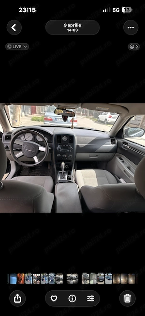 Chrysler 300c an 2008 gpl omologat și benzina vând sau schimb  - imagine 3