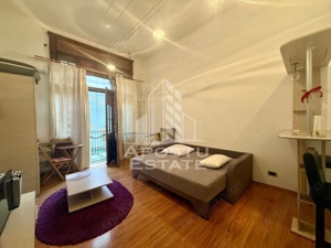 Apartament o camera, 30mp, balcon deschis, in Piata Victoriei