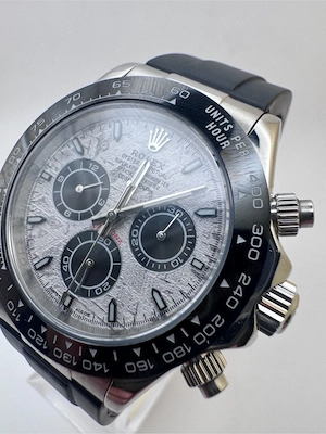 Ceas Rolex Cosmograph Daytona Meteorite Dial, Gri, 40 mm, Nou - imagine 4