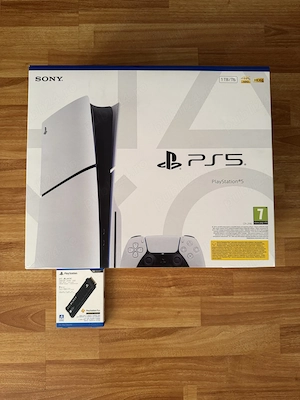 PS 5 Slim Disc Edition+Ssd 2Tb (sigilate) +2ani extra garanție