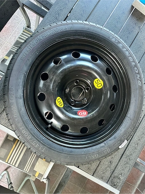 Roata rezerva uz temporar BMW X1 - imagine 3