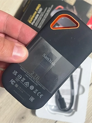 SSD Extern SanDisk Extreme Pro Portable SSD 2TB 2000MB s - imagine 2