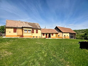 CASĂ DE VÂNZARE  ÎN LOC. ALĂMOR, JUD. SIBIU - Liniște,spațiu cu teren generos,la doar 30km de Sibiu!