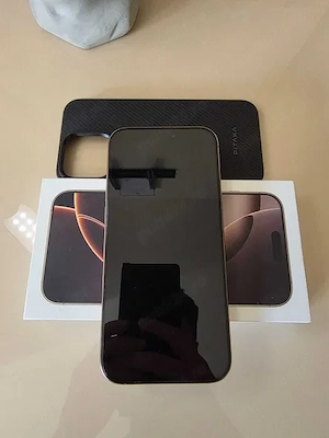 Phone 16 Pro Max Desert Titanium 256 gb   Impecabil, ca nou