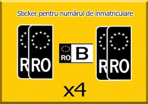 Sticker Stema Romaniei / Steagul Romaniei - imagine 5
