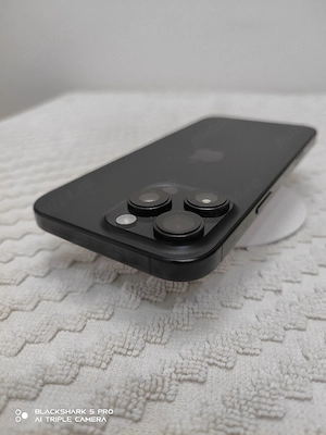 Vând iPhone 16 Pro Max 256GB, Black Titanium 9.8 10. - imagine 2