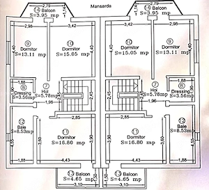 Duplex-uri P+M, 5 camere, 3 băi, 3 balcoane, 1 terasă, perete dublu, panouri, Dumbrăvița, comision 0 - imagine 2