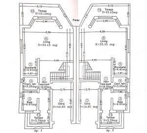 Duplex-uri P+M, 5 camere, 3 băi, 3 balcoane, 1 terasă, perete dublu, panouri, Dumbrăvița, comision 0 - imagine 3